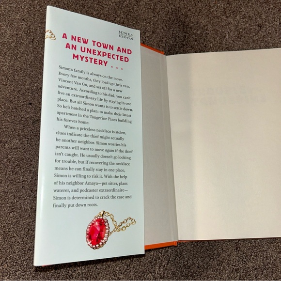 **6/$20** Trouble At The Tangerine Hardcover Novel By Gillian McDunn - Picture 2 of 5
